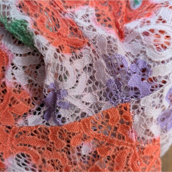 BP Floral Lace Drawstring Cover Up Pants, Women's 2X - Picture 9 of 9